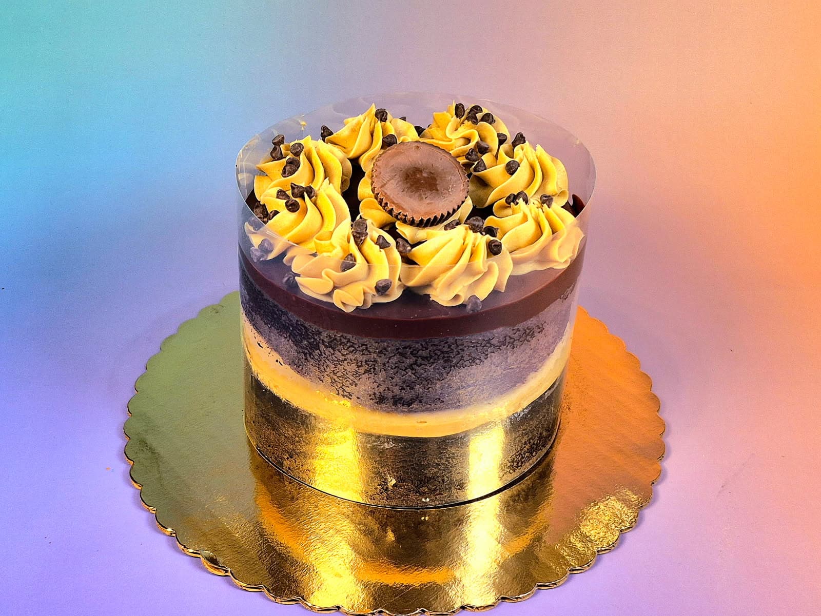 The Pea-Not Butter Cup Cake